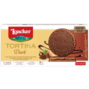 Вафли Loacker Tortina Dark