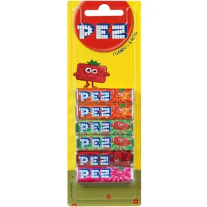 Бонбони PEZ Плодов Пълнител 6 бр Х 8,5 г