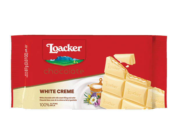 Loacker White шоколад 85гр
