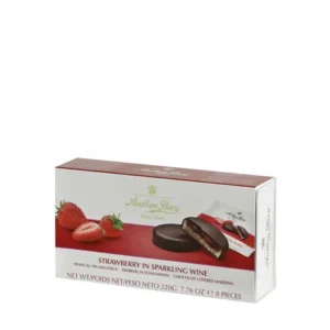 Anthon Berg strawberry in sparkling wine 220gr